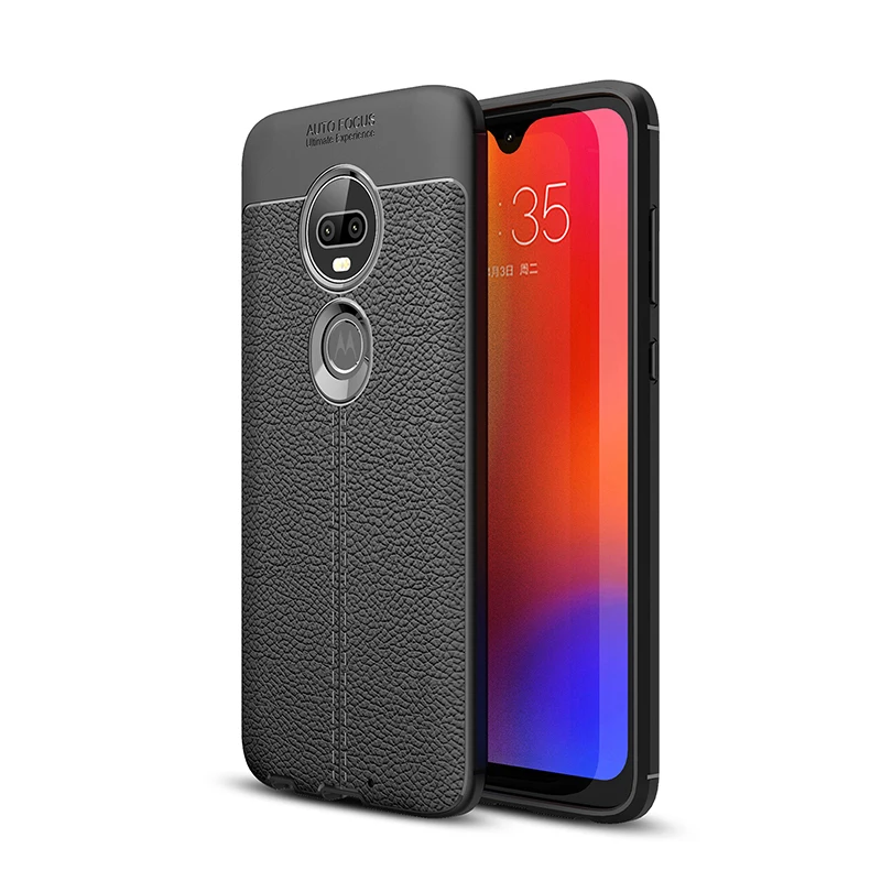 SemgCeKen ультратонкий кожаный чехол для Motorola Moto G6 g7 power E5 plus play роскошный мягкий