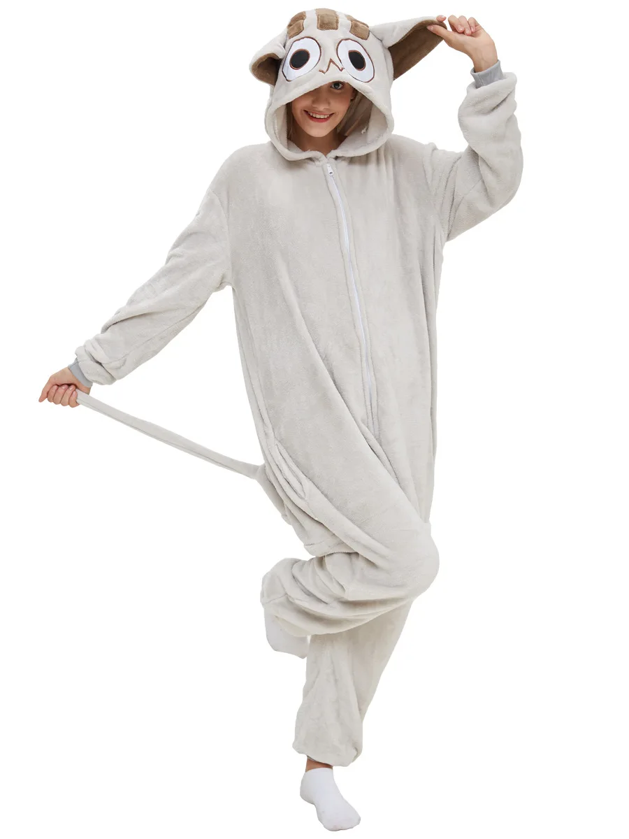 

Kigurumi Flannel White Cat Unicorn Pajamas Hooded Onesies for Adults Anime Animal Cosplay Cheese Cat Pyjamas Halloween Costumes