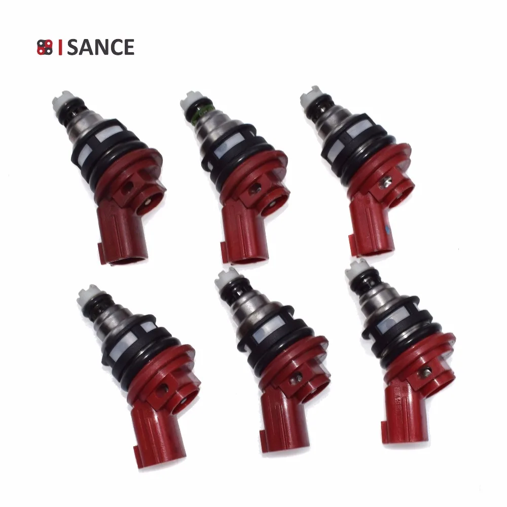 ISANCE 6 шт. топливный инжектор 842-18114 для Nissan Altima Maxima Sentra 200SX 240SX 300ZX NX Infiniti Q45 G20 I30 J30 |