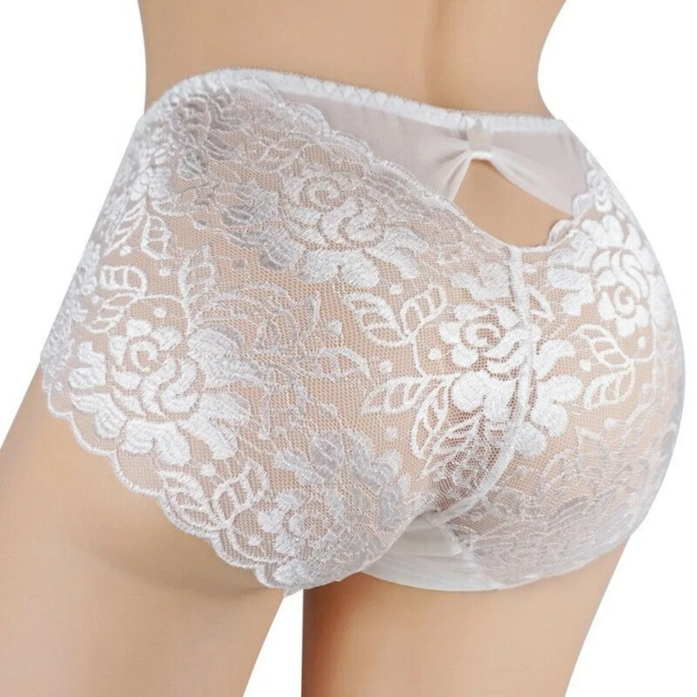

New Men Sexy Lace See-Through Underwear Sexy Sissy Bugle Pouch Briefs Thong Panties Bikini Underpant