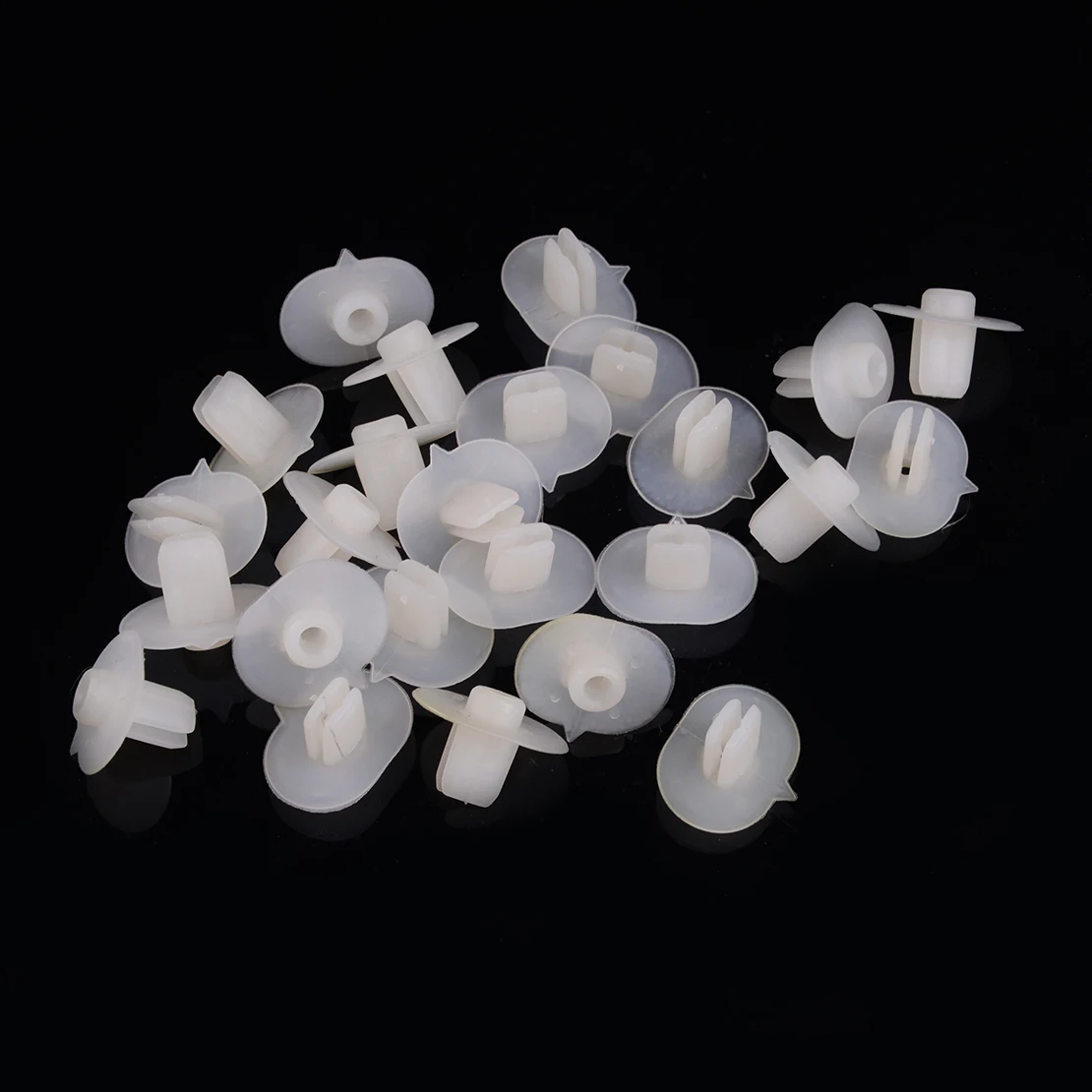 

25 шт. 71144SR3A00 нейлон бампер гайка крепежной втулки зажим фиксатор подходит для Хонда цивик аккорд CR-V Acura