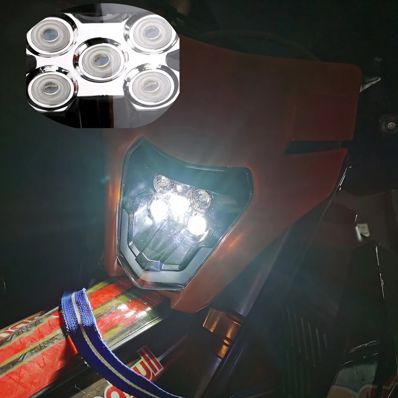 Светильник на лобовое стекло для мотоцикла фара маска DRL светильник РА KTM EXCF SXF XCF