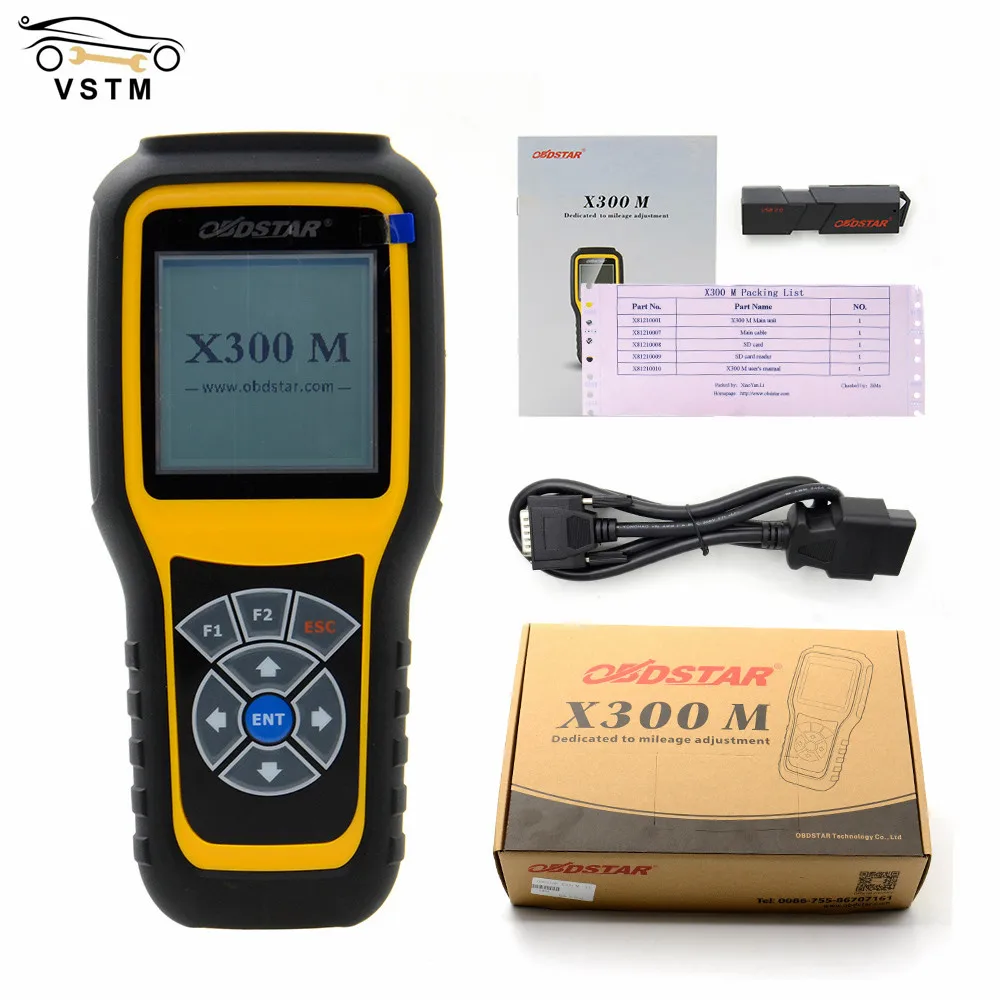 Горячая Распродажа OBDSTAR X300M OBDII Оригинальный M-ileage инструмент для диагностики