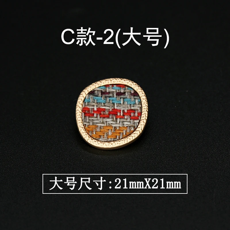 3 шт. 18 мм 22 кожаные декоративные пуговицы для одежды модное женское пальто костюм