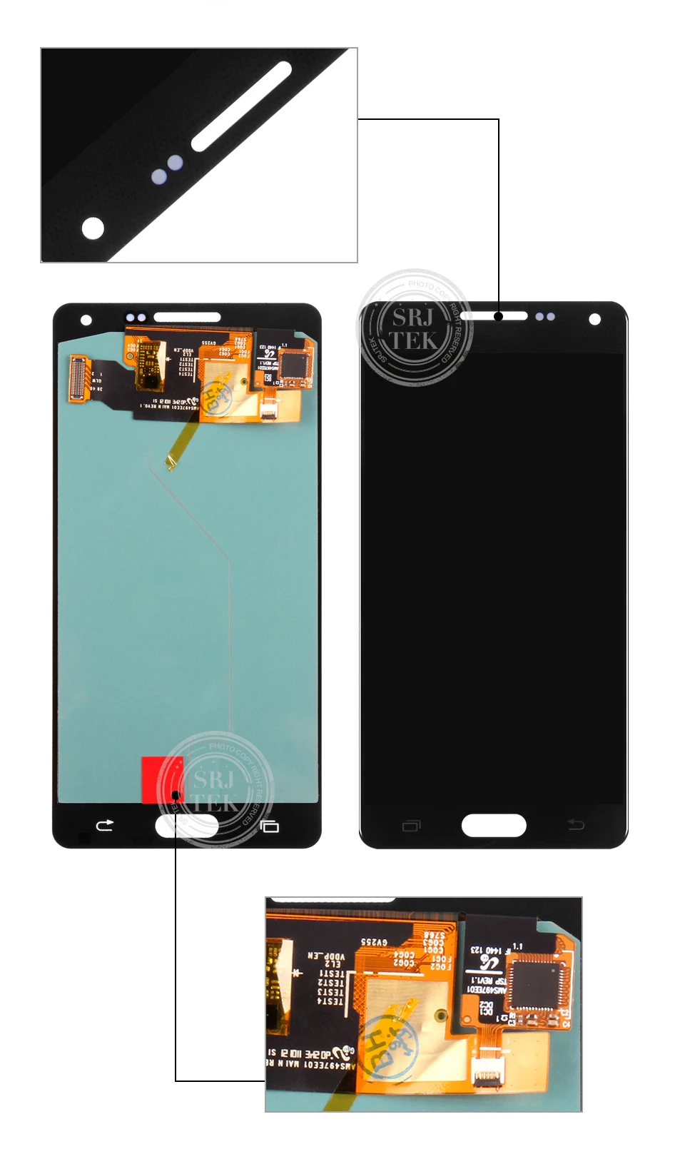 AMOLED ЖК дисплей для SAMSUNG Galaxy A5 дисплей сенсорный экран Замена для SAMSUNG Galaxy A5 A500FU A500 A500F A500M