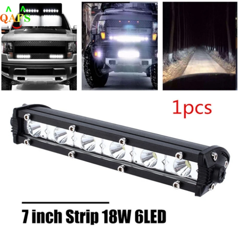 18W 6LED Work Light Bar Driving Lamp Fog Off Road SUV Car Boat Truck 1set 7 Inch | Автомобили и мотоциклы
