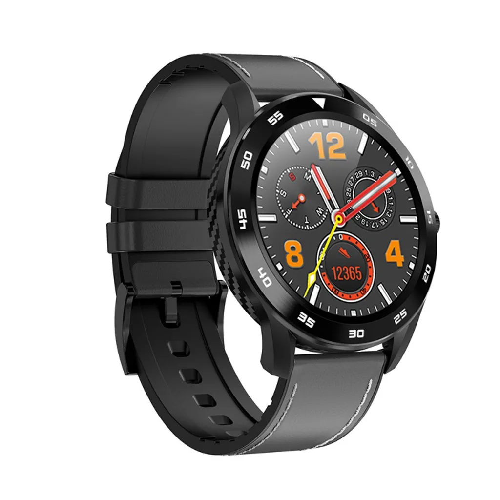 Smarcent DT98 Смарт-часы фитнес-трекер 1,3 дюймов IP68 Водонепроницаемый Полный сенсорный экран спортивный фитнес-Браслет Смарт-часы