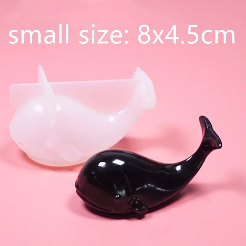 Силиконовая форма SNASAN 3D в виде Кита для изготовления ювелирных изделий