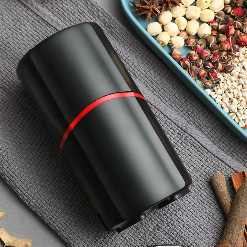 Мини электрический Кофе шлифовальная машина Портативный фасоли гайка травы