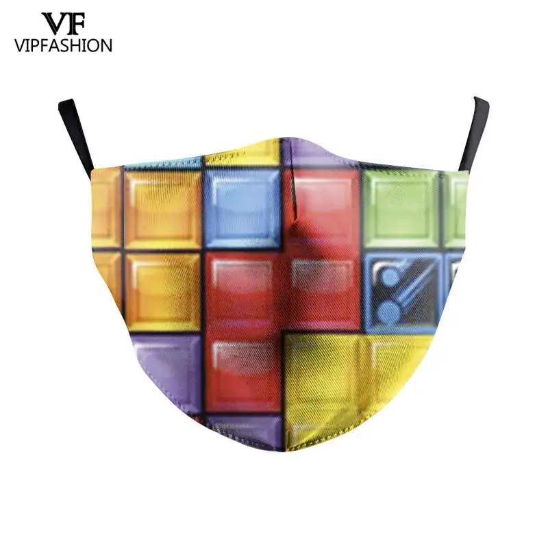 VIP модное взрослых печать маска для лица с принтом черепа pm2.5 пылезащитный