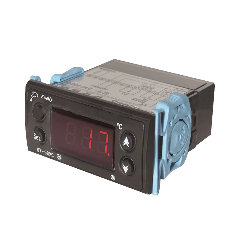 Цифровой регулятор температуры для холодильного шкафа тортов с размораживанием