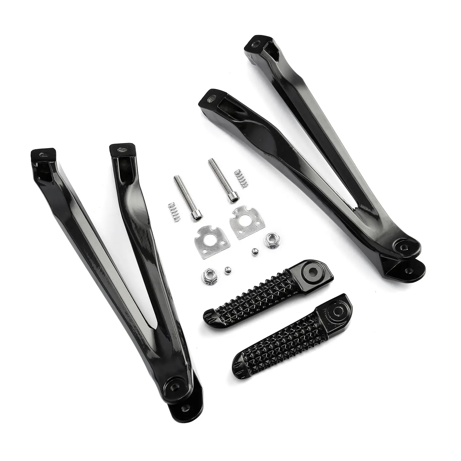 Фото Комплект кронштейнов для подножки мотоцикла Yamaha YZF R1 YZFR1 2004-2008 2005 06 07 №3