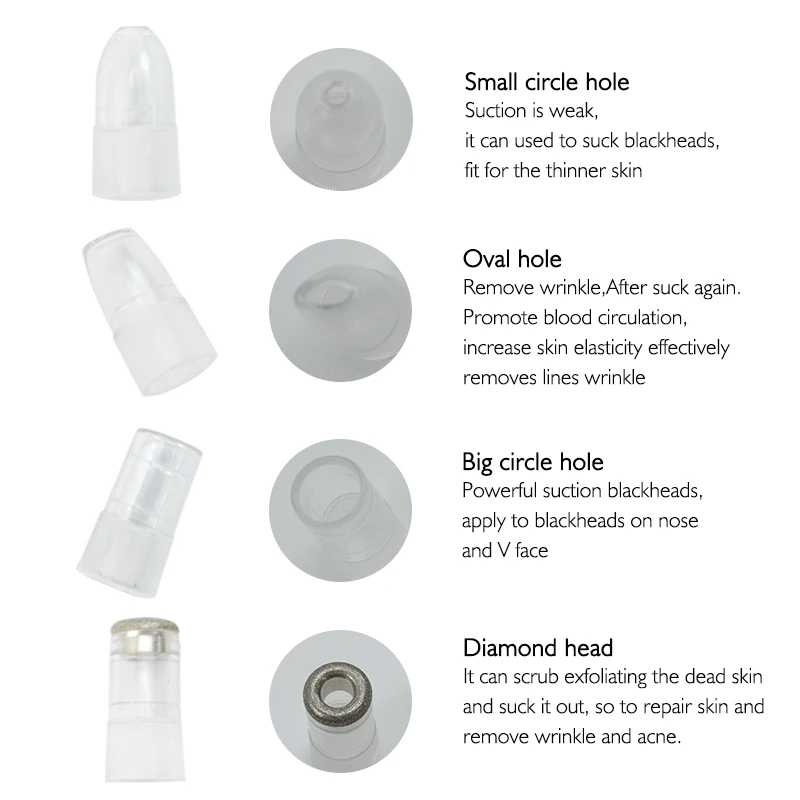 Устройство для микродермабразии удаление черных точек очистка кожи Алмазная