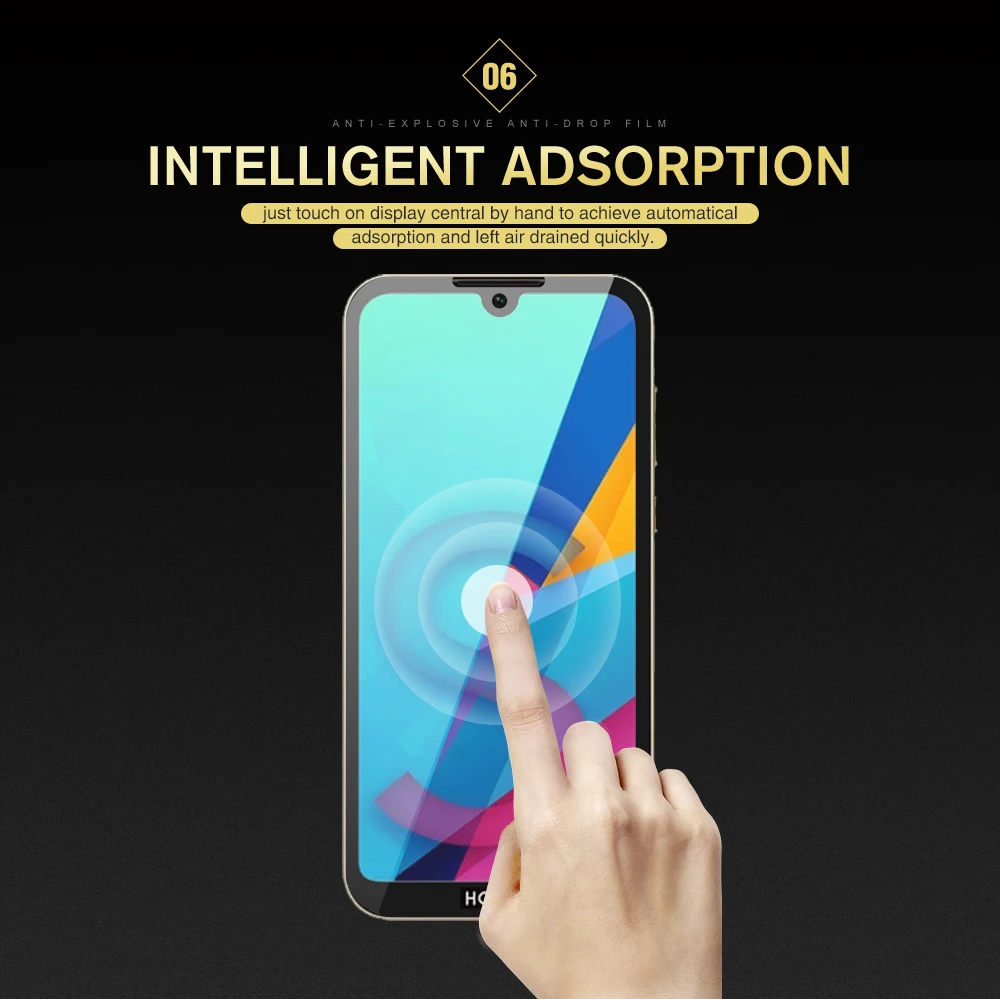 

For Huawei Y6S Y9S Enjoy 10 Tempered Glass For Huawei Nova 6 SE Honor 8S V30 Play 3E P Smart Pro 2019 Y7 2020 Screen Protector