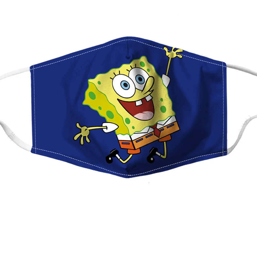 Маски для косплея взрослых на Хэллоуин Губка Боб-Полотенце Украшение дышащая