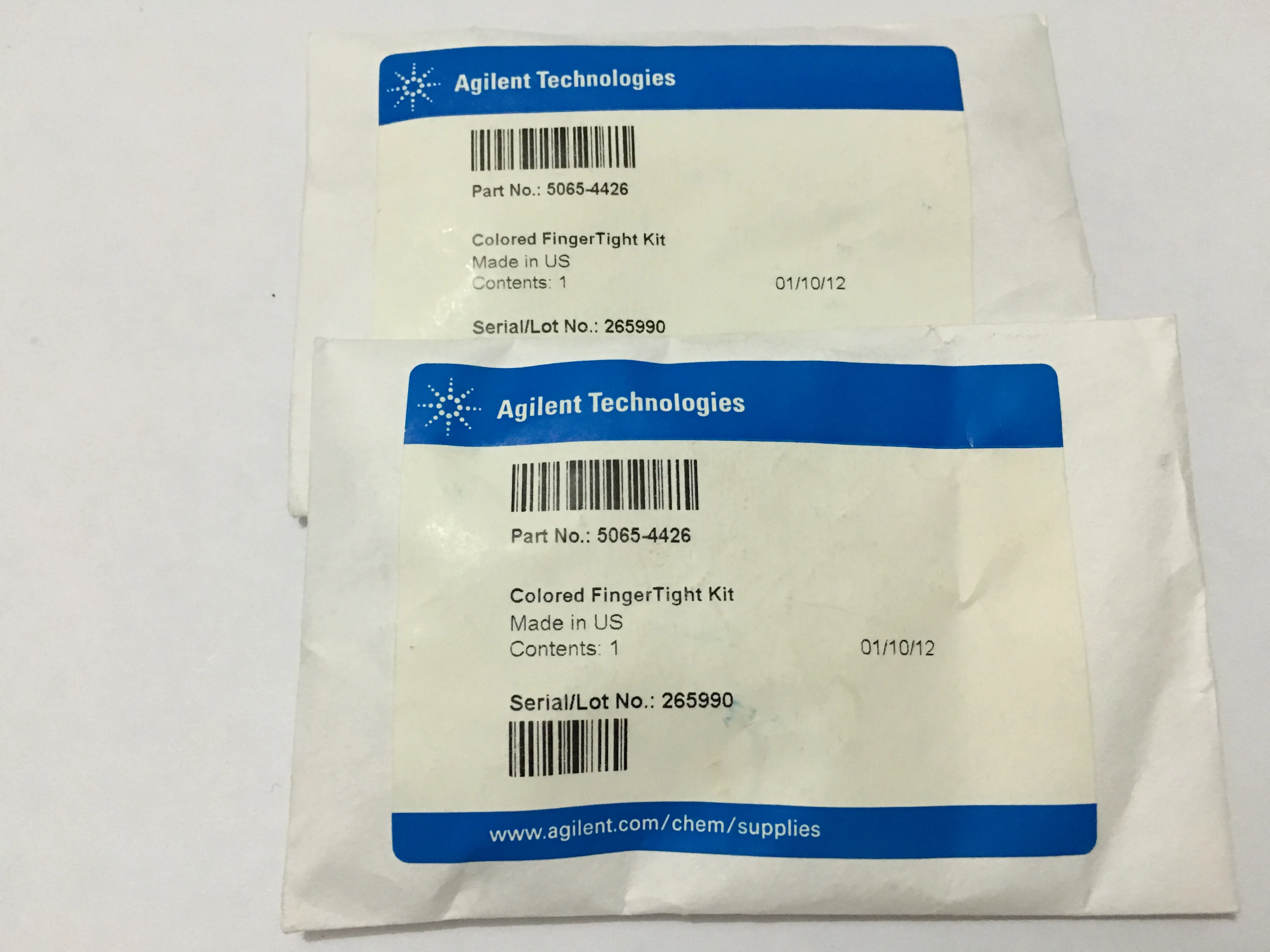 1 . Agilent PEEK 5065-4426 1/16 PEEK