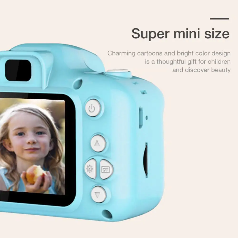 

Digital HD 1080P Mini Kids Camera Toys 2.0 Inch Kid Birthday Gift Toys For Children Video Recorder Camcorder Language Switching