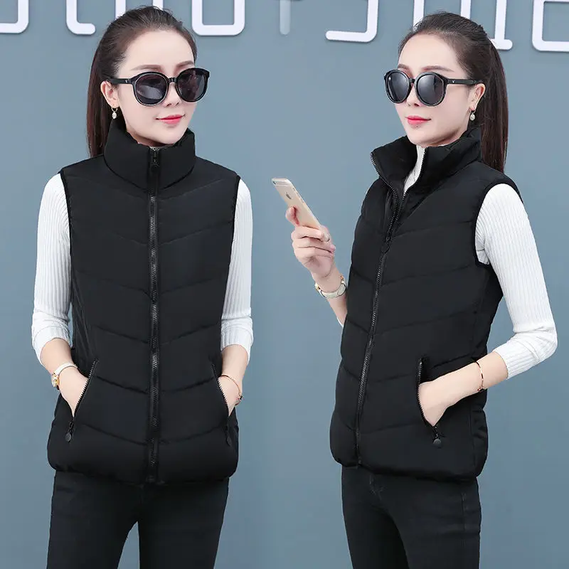 Женская куртка жилет внесезонная Акция осень и зима хлопковый Женское хлопковое