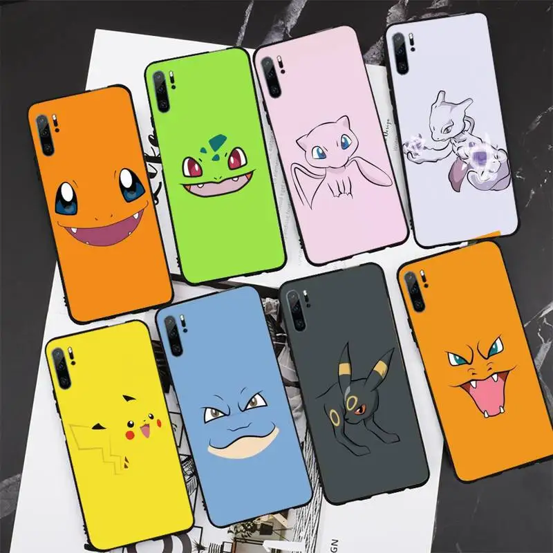 

Cute Anime Pokemones Phone Case for Xiaomi mi5x mi6 mi6x mia2 mi8 mi9 mi10 note2 note3 note10 pro max plus 10 lite cover
