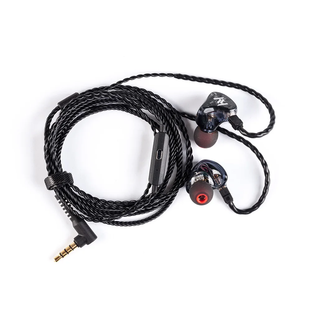 Yinyoo ASH 1BA+ 1DD гибридные наушники в ухо HIFI DJ монитор наушники для C10 C16 AS10 ZS10 PRO ZSN PRO ZST