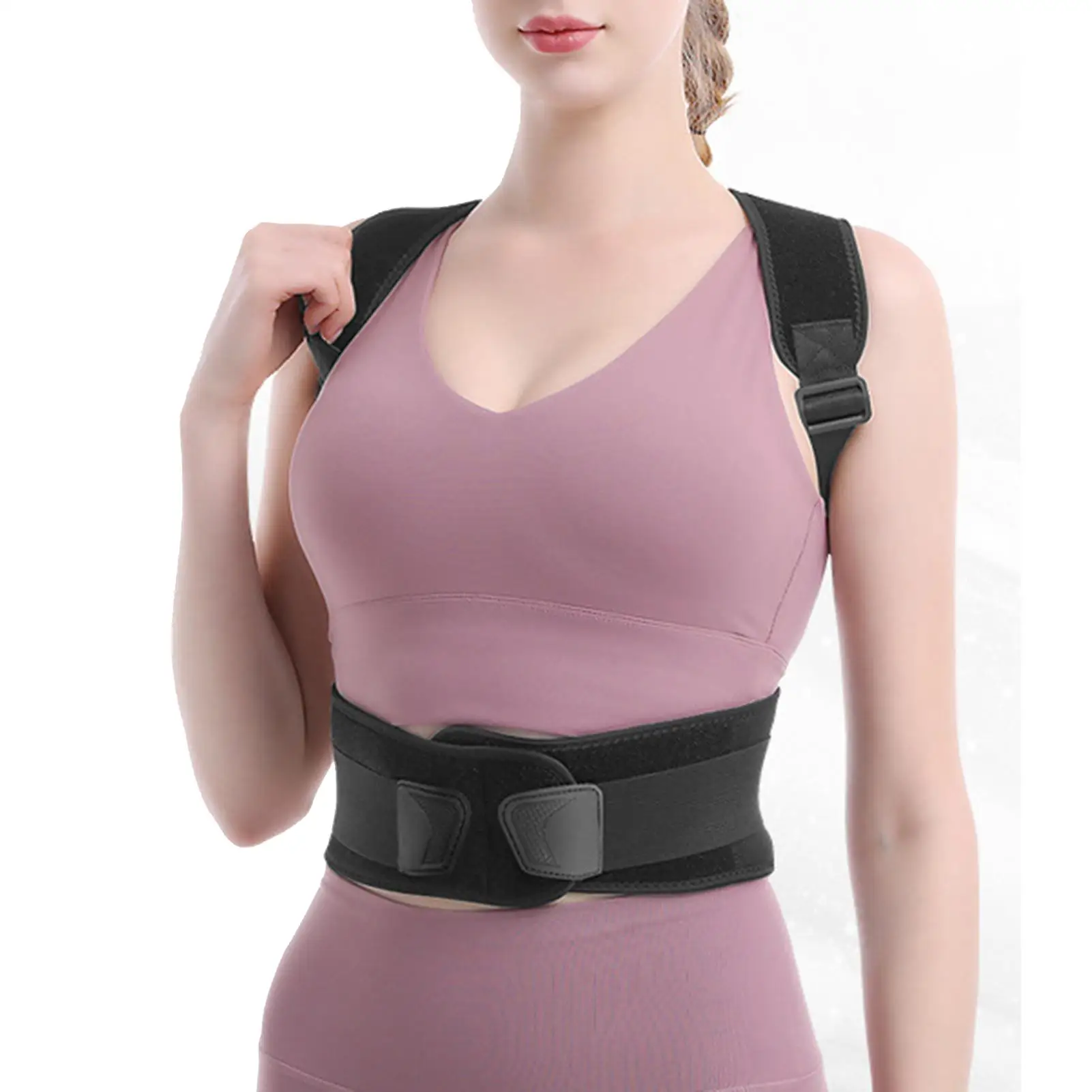 

Brace Support Belt Adjustable Back Posture Corrector Clavicle Spine Back Shoulder Lumbar Posture Correction Body Shaper