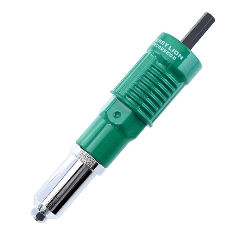 

TOP Electric Rivet Adapter 2.4-4.8mm Different Guide Nozzle Models Are Used to Quickly Pull Various Specifications Rivet
