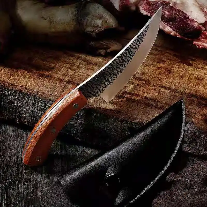 Kitchen Knife Household Boning Killing Pig Meat Cleaver Stainless Steel Vegetable Cutter Fruit | Дом и сад