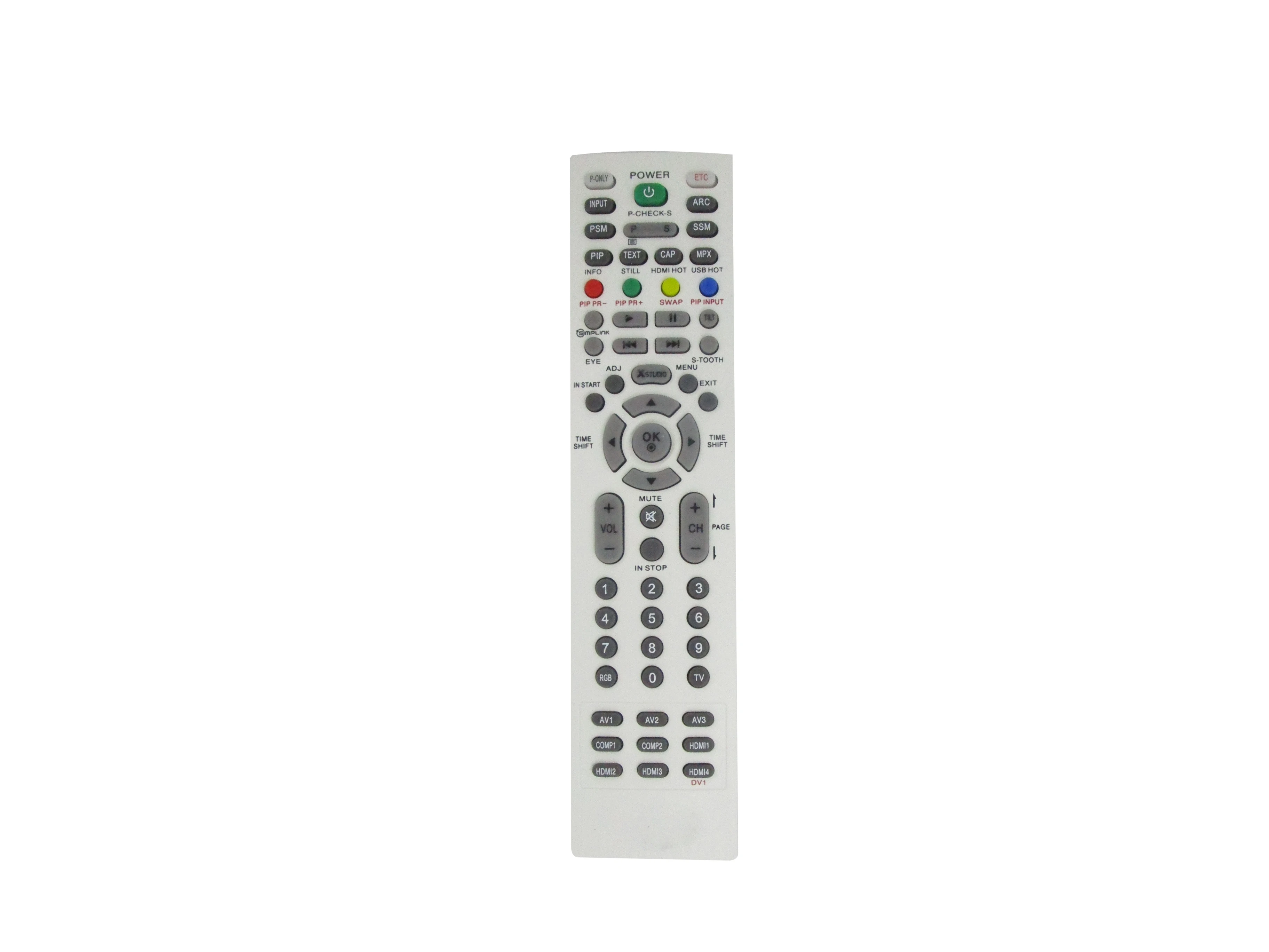 Service Remote Control For Zenith 32LC2DA Z32LC2DA Z37LC2DA Z42LC2DA LED LCD HDTV TV