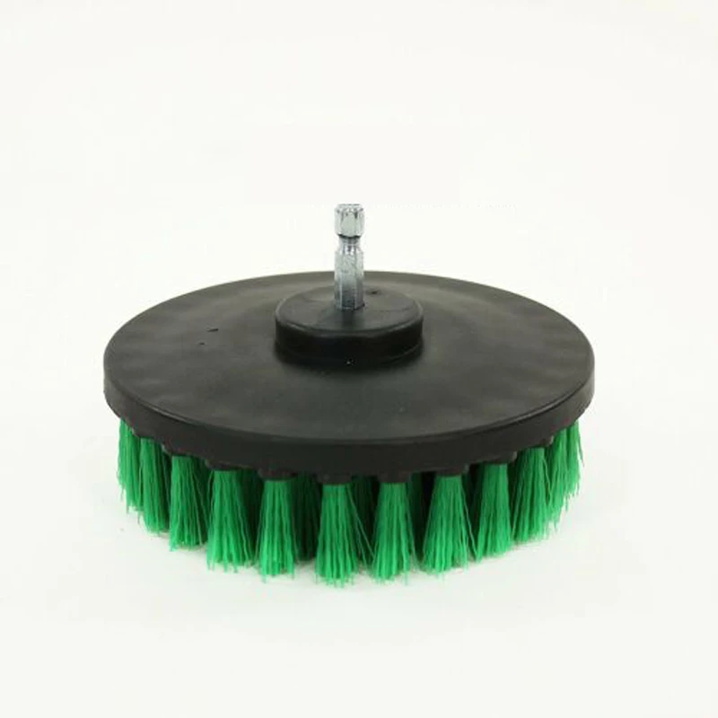 1pc Electric Drill Brush Kit Plastic Round Cleaning For Carpet Glass Car Tires Brushes Power Bristle Scrubber | Инструменты