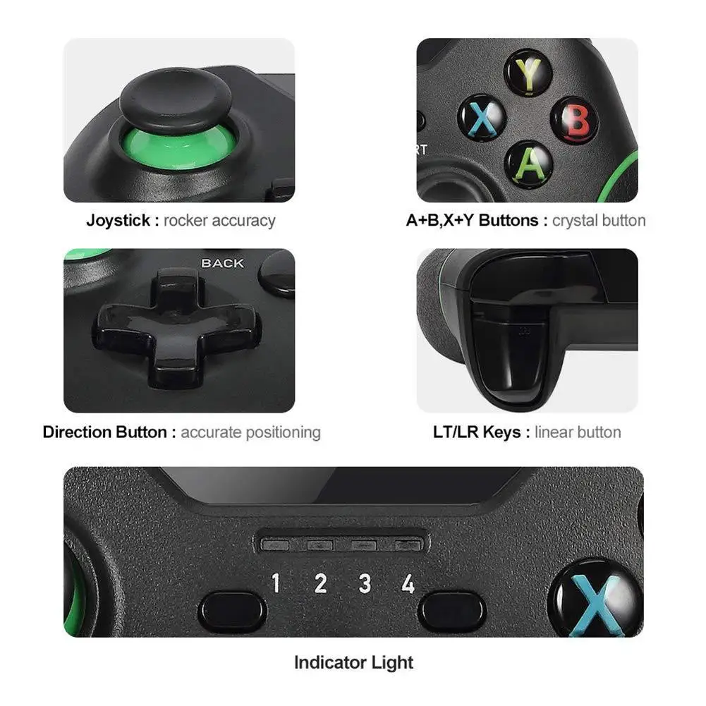 Для xbox ONE playstation 3 беспроводной джойстик 2 4G игровой контроллер периферийный PS3