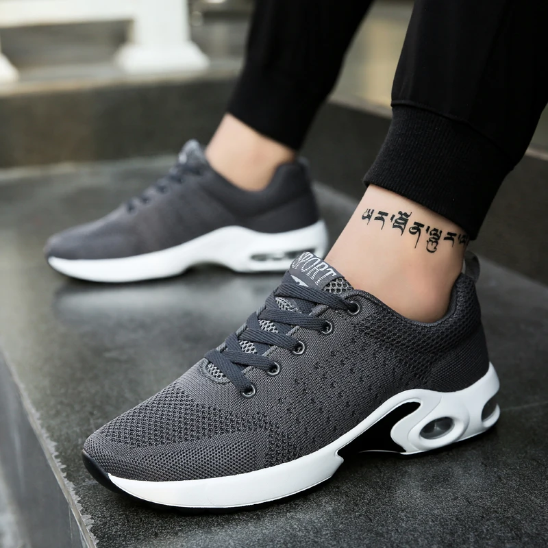 

MAISMODA Running Shoes for Men Mesh Summer Outdoor Breathable Sneakers Sport Shoes Jogging Lightweight YL715