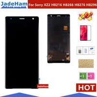 5 7 inch lcd display for sony xperia xz2 h8216 h8266 h8276 h8296 touch screen digitizer assembly replacement for sony xz2 lcd 5
