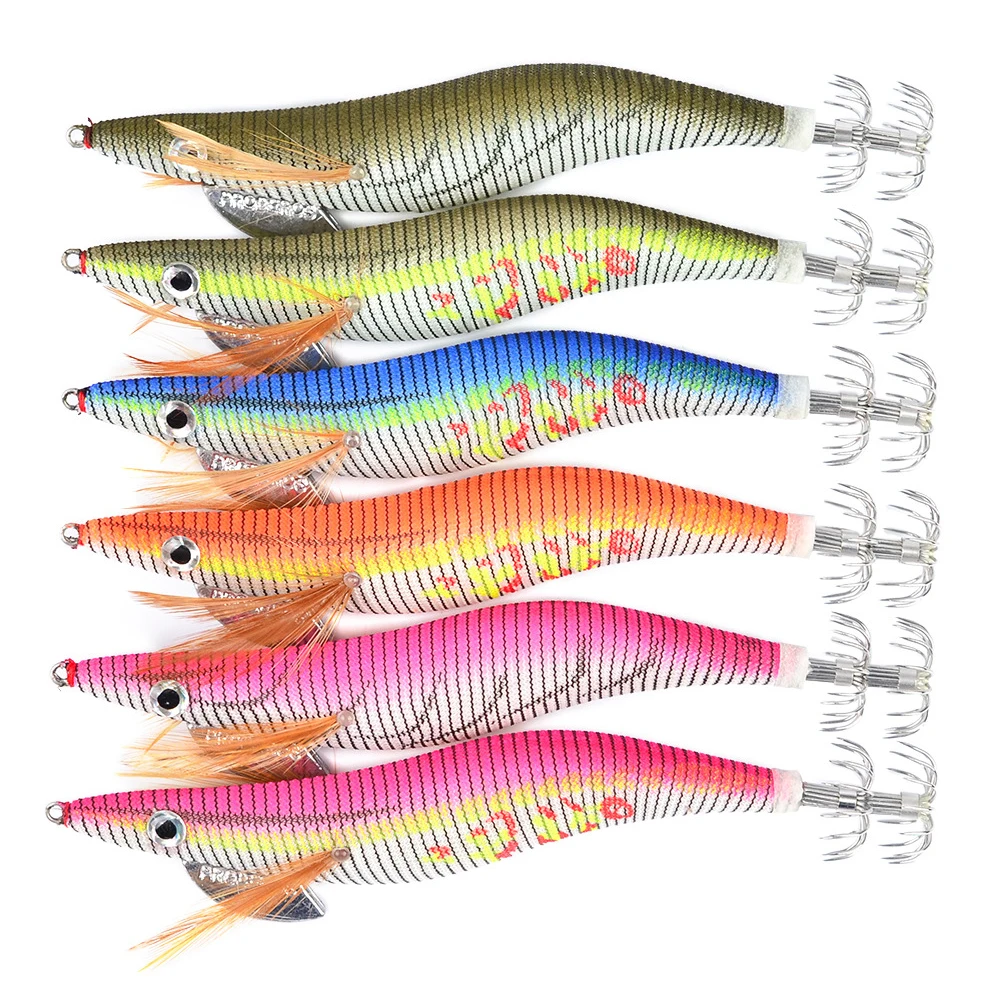 

YOUGLE 6 шт./лот светящаяся в темноте рыболовная приманка, искусственная приманка с крючком для кальмара 8 10 12 15 см