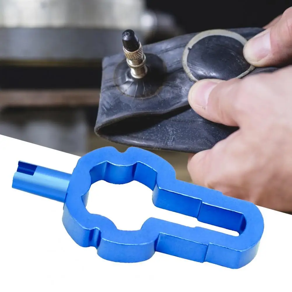 

4 in 1 Multifunctional Accurate Bicycle Gas Nozzle Wrench Core Tool for Conventional American Valve