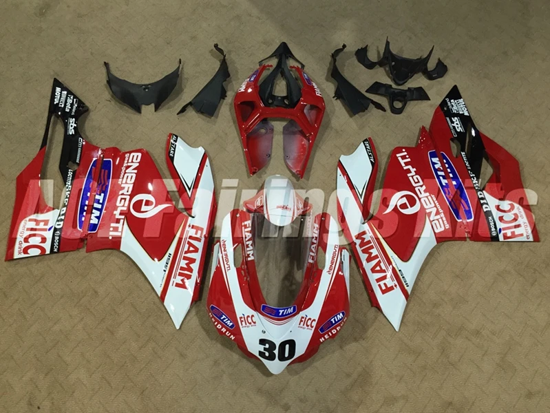 

Комплект обтекателей для мотоцикла из АБС-пластика, подходит для Ducati 899 1199 Panigale 2012 2013 2014 12 13 14, кузов красного цвета