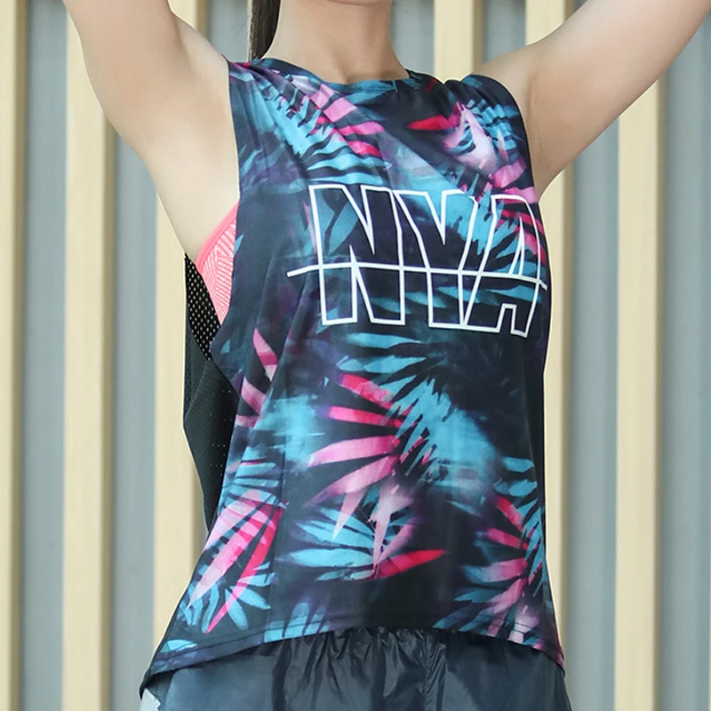 Женские спортивные футболки с буквенным принтом Lucylizz сетчатые дышащие