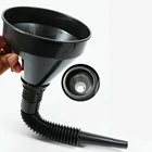 Заправочная Воронка 2-в-1 с сетчатым фильтром, горлышко для масла, воды, топлива, бензина, дизельного топлива, для автомобиля, мотоцикла, грузовика, вездехода