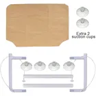 Дышащий гамак для кошек, подвесная кровать на присосках, охлаждающие полки для кошек, для размещения до 10 кг