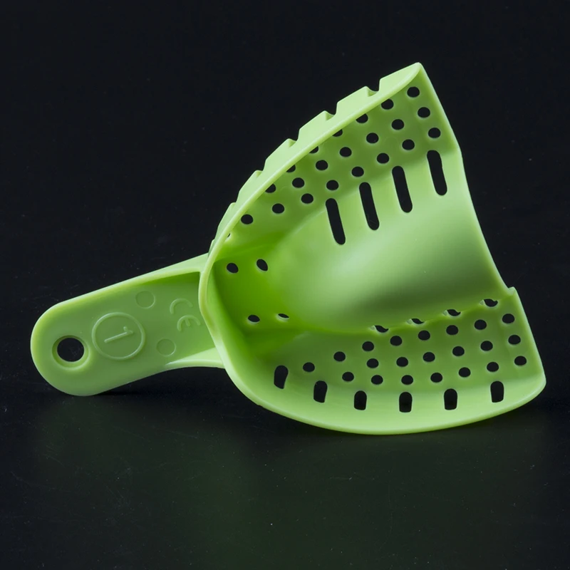 Новый пластиковый Autoclavable центральный 10 штук пакет подносы впечатление зеленый