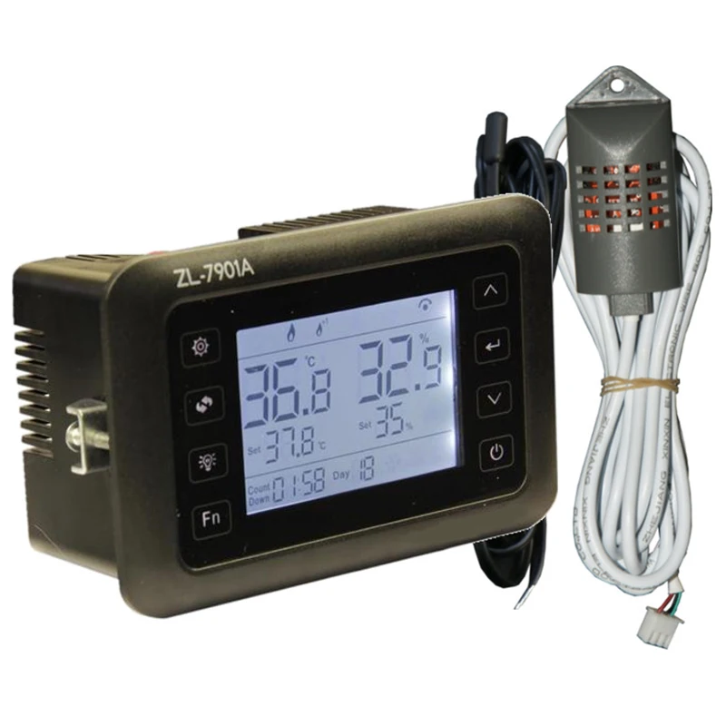 

Zl-7901A,100-240Vac,Pid, многофункциональный автоматический инкубатор, инкубатор контроллер, температура влажности для инкубатора