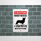 43LenaJon, защита от строительства, защита собаки, Предупреждение о дворе, забор, порода, алюминиевый знак 8x12, светоотражающий металлический жестяной оловянный