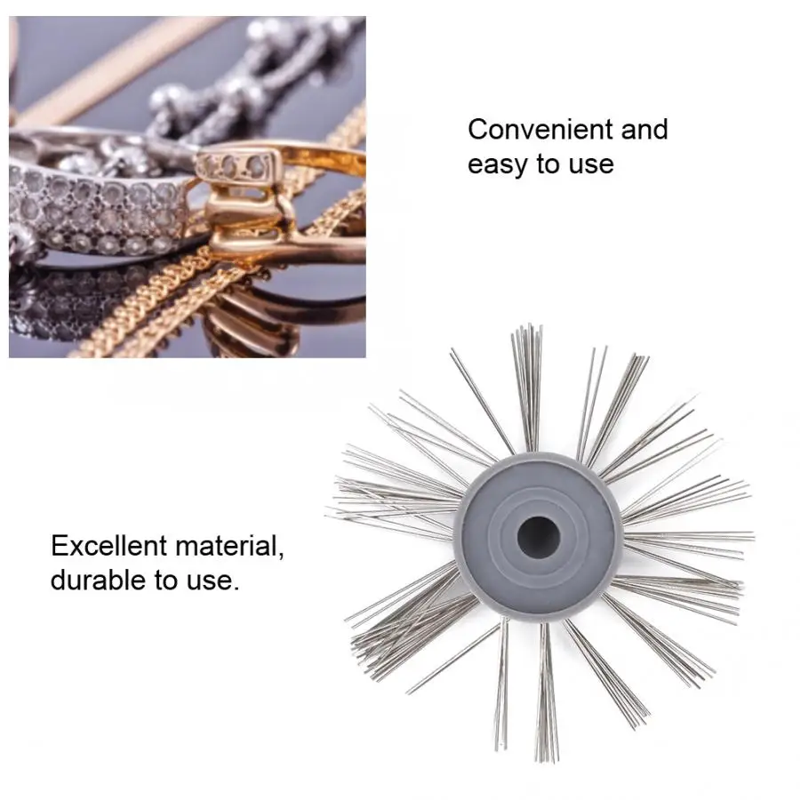 Щетки для текстурирования и полировки ювелирных изделий металлическая