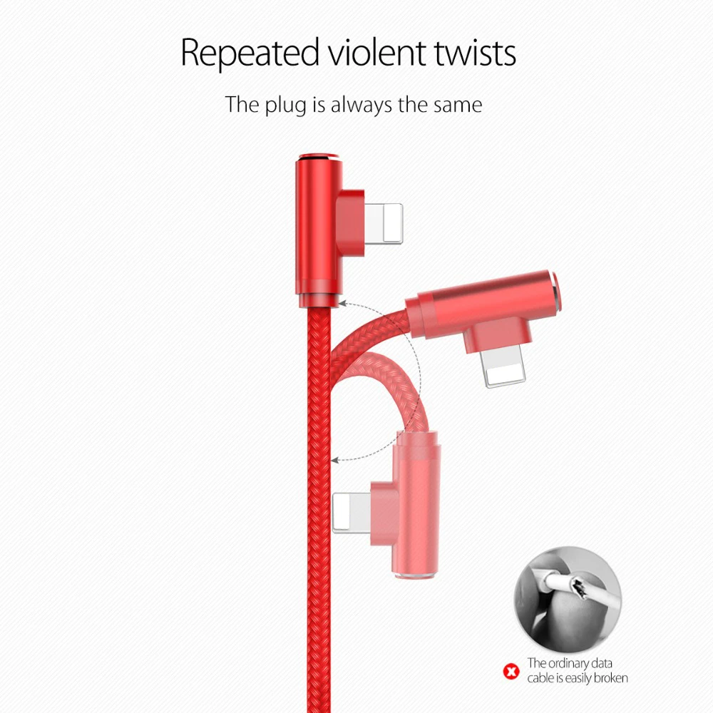 ORICO USB кабель для iPhone, Apple X, 8, 7, 6, 5, 6s plus, кабель для быстрой зарядки, зарядное устройство для мобильного телефона, шнур, адаптер, Usb кабель для передачи данных