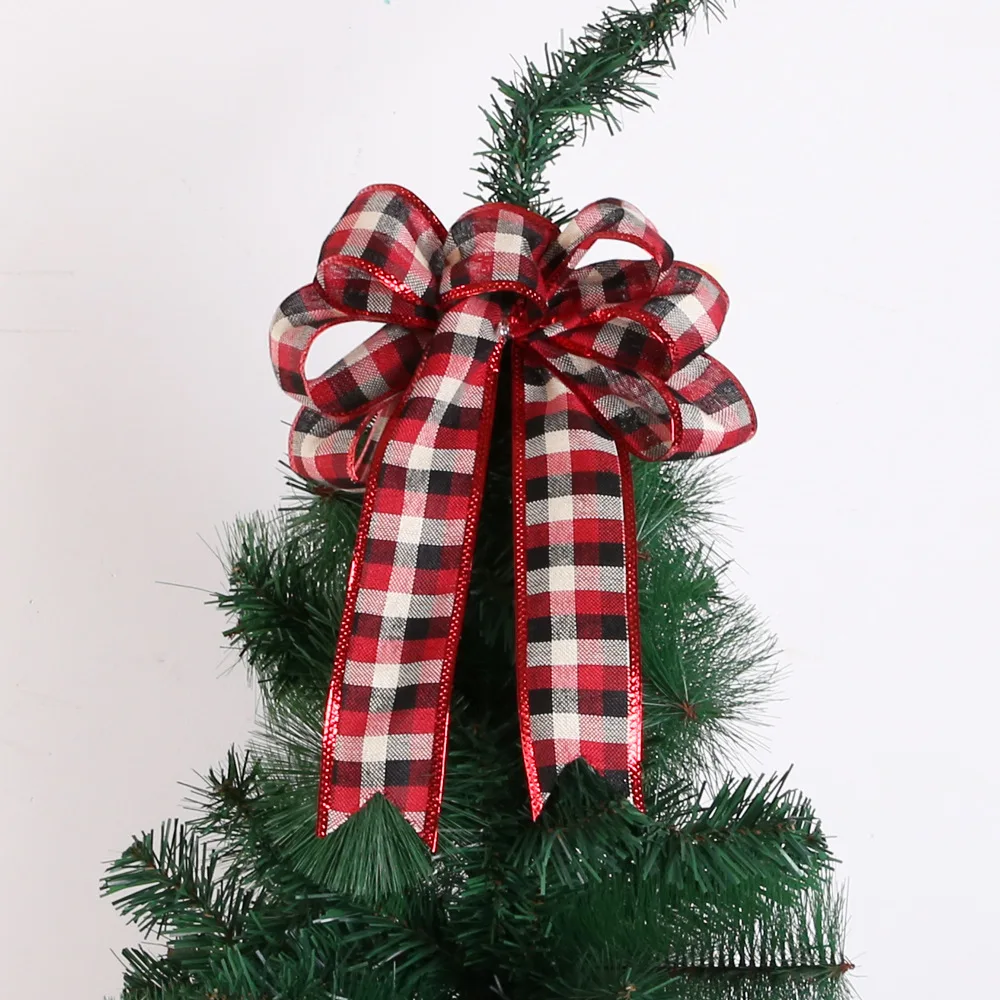 Рождественская поделка банты хлопковая сетка бант Цветочная обертка для свадьбы