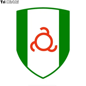 Tri Mishki WCS776 #12*16 см Ингушетия флаг для малышей носки с флагами стран автомобильные стикеры цветные Переводные изображения аксессуары для мотоциклов наклейки