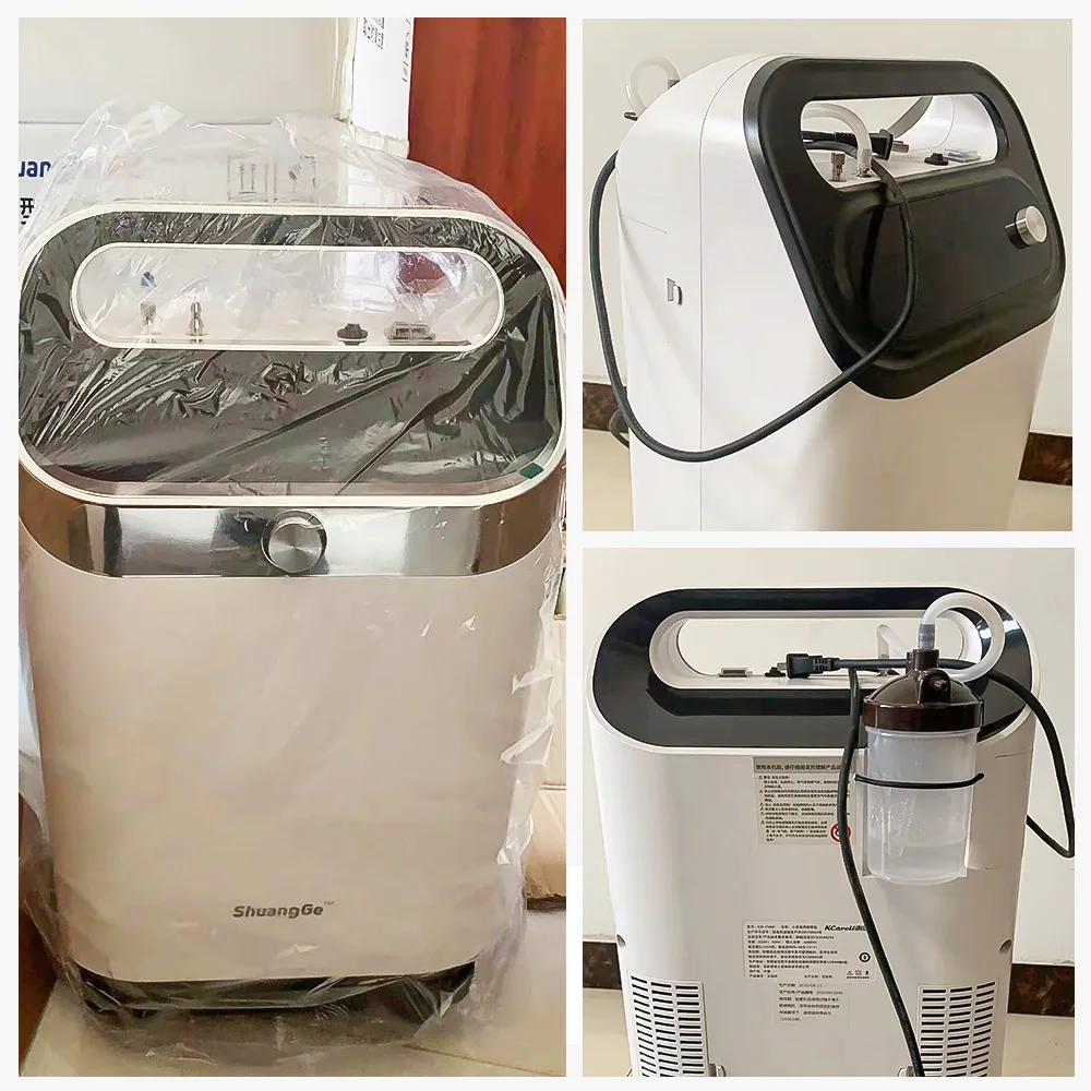 

1-5L/min Portable Oxygen Concentrator Oxygen Bank Oxygen Machine for Home Use Respirators