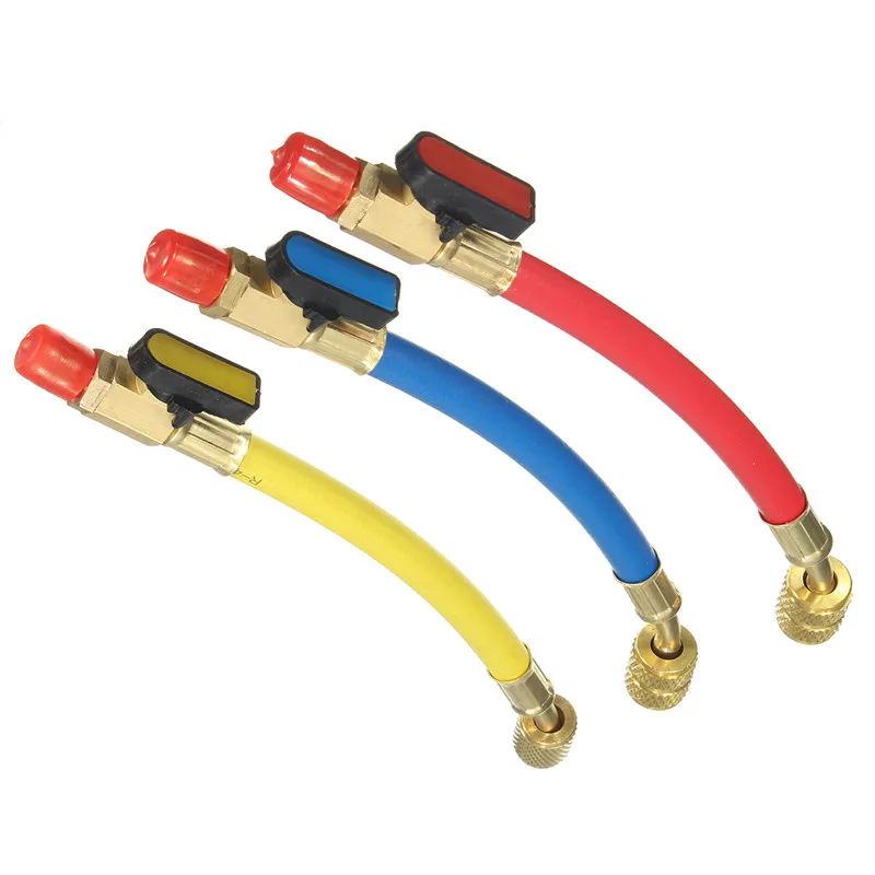 Диагностический манометр для автомобильного холодильника 19 см шланги манометра