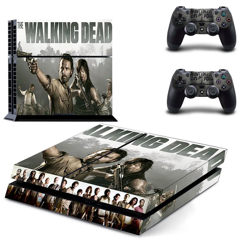 Наклейка s The Walking Dead наклейка для PS4 PS 4 Play station наклейки виниловые Pegatinas консоли