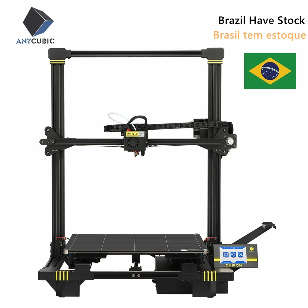 ANYCUBIC чугун 3d принтер авто уровень ultraase 3 д принтерогромный объем сборки модульный дизайн FDM impresora 3d drucker 3д принтер