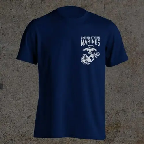 Us Army Marines Corp Usmc Quote No Greater Friend Worse Enemy Men Shirt Mens New Fashion O-Neck Stylish My Tee |